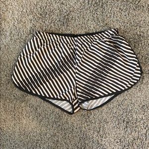 Umbro Black and White Athletic Shorts